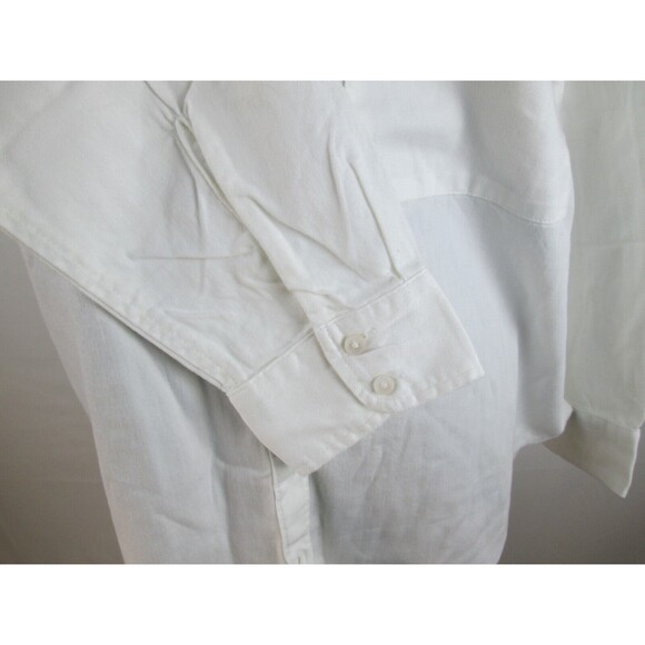Aerie White Button Down Shirt - Picture 12 of 13